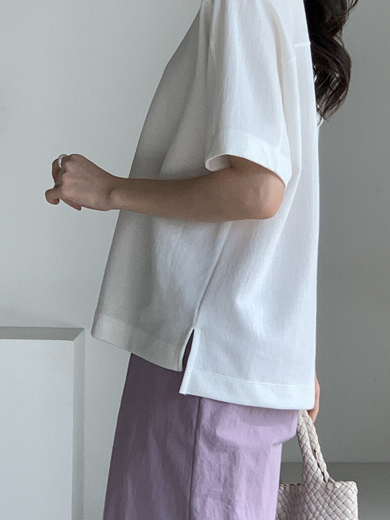 SoftFlow Modal Blend Relaxed Tee Lightweight Everyday Premium T-Shirt - Luckyplanetusa