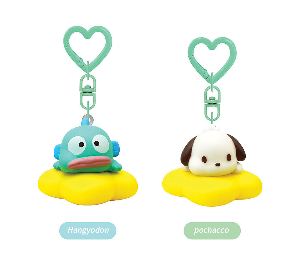 Sanrio Characters Glowing Star Cloud Figure Keyring (6 types)