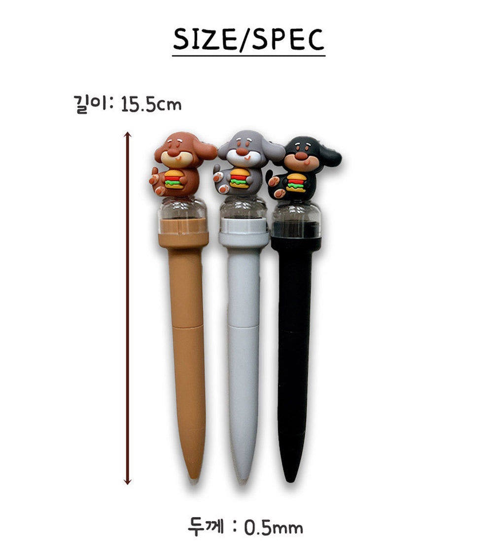 Happy Dachshund Stamp Ballpoint Pen