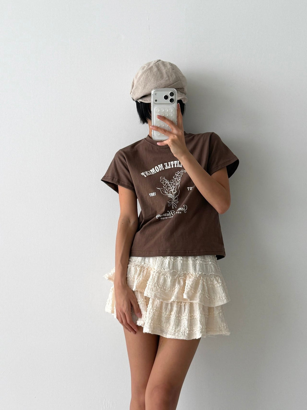 Gentle Harmony Crop Tee - Luckyplanetusa