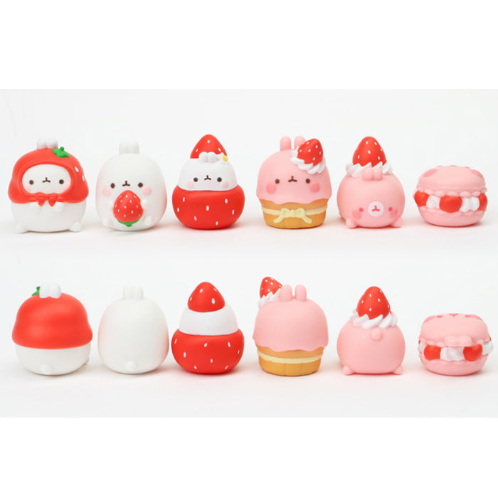 Molang Strawberry Party Blind Box Figure Series