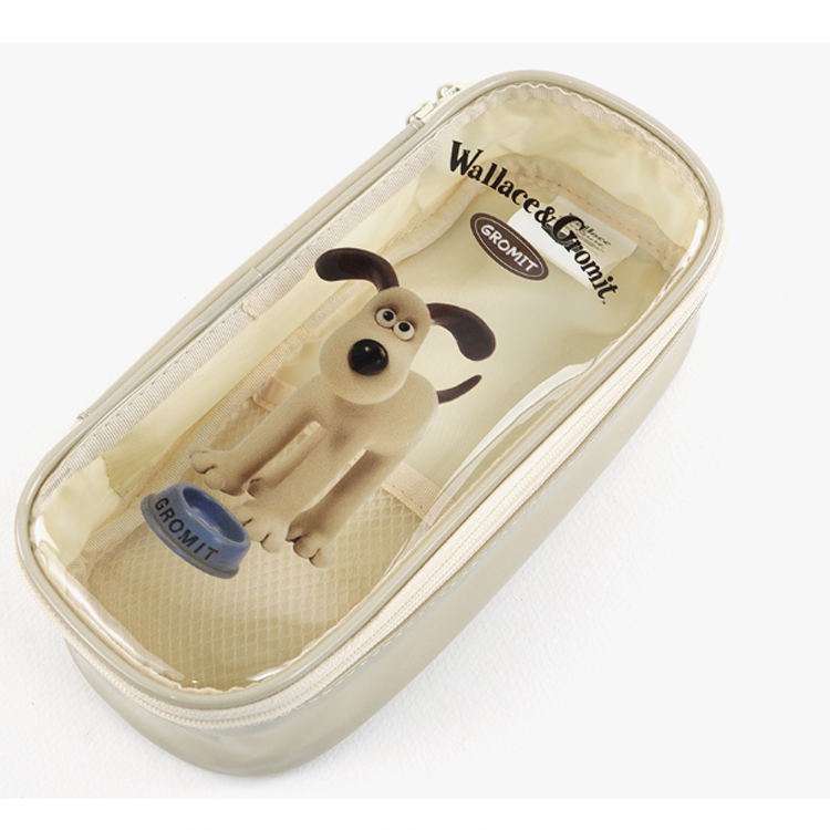 Wallace & Gromit Multi Zip PVC Pouch – Gromit / Feathers McGraw