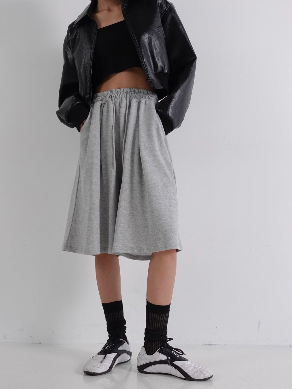 Easy Flow Sweat Skirt Pants - Luckyplanetusa