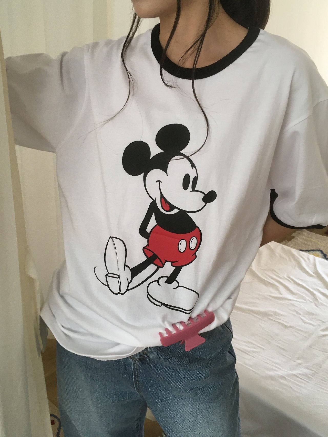 Retro Mickey Ringer T-Shirt – Classic Casual Edition - Luckyplanetusa