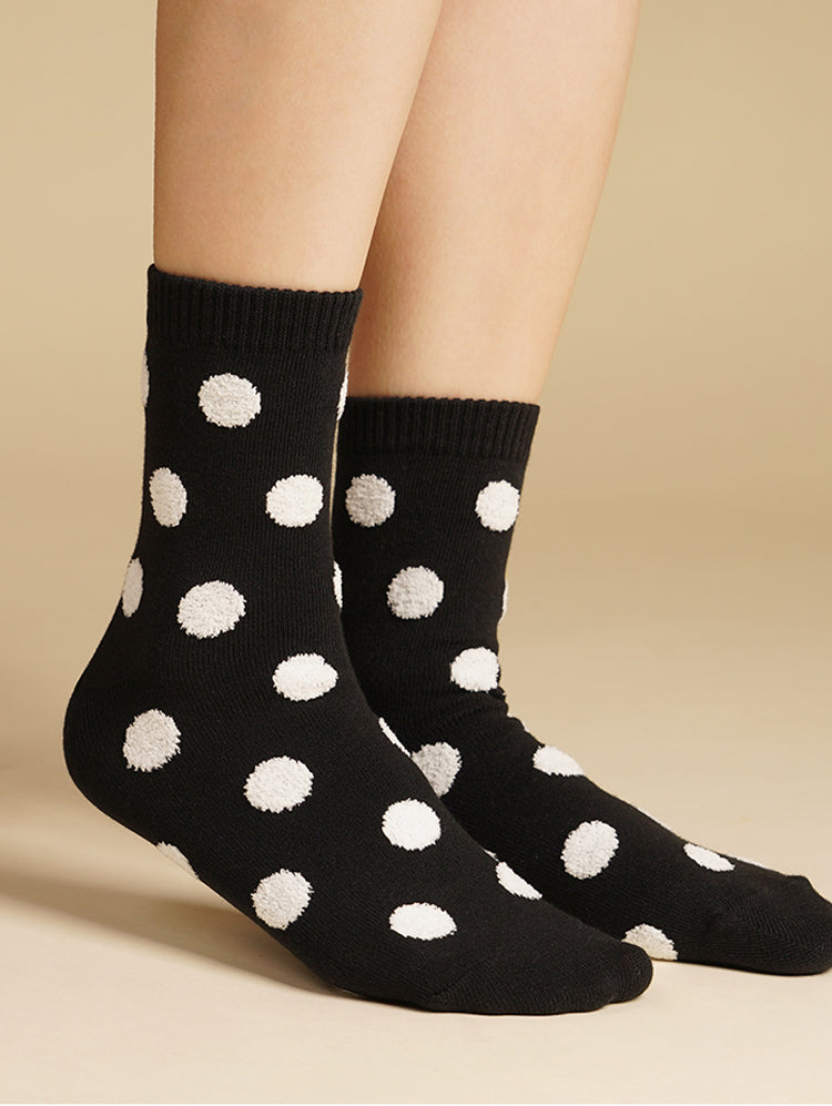 Mongle Mini Polka Dot Fashion Socks-Made in Korea