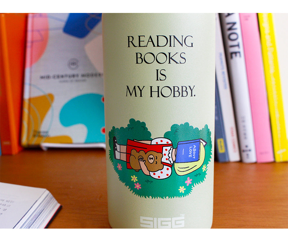 SIGG On-the-Go Tumbler Hobby 1537 Design printed in Korea