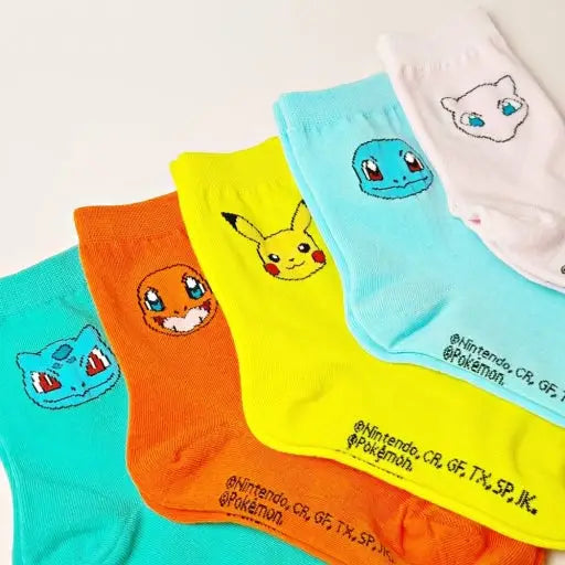 Pokémon Character Silky Cotton women Socks