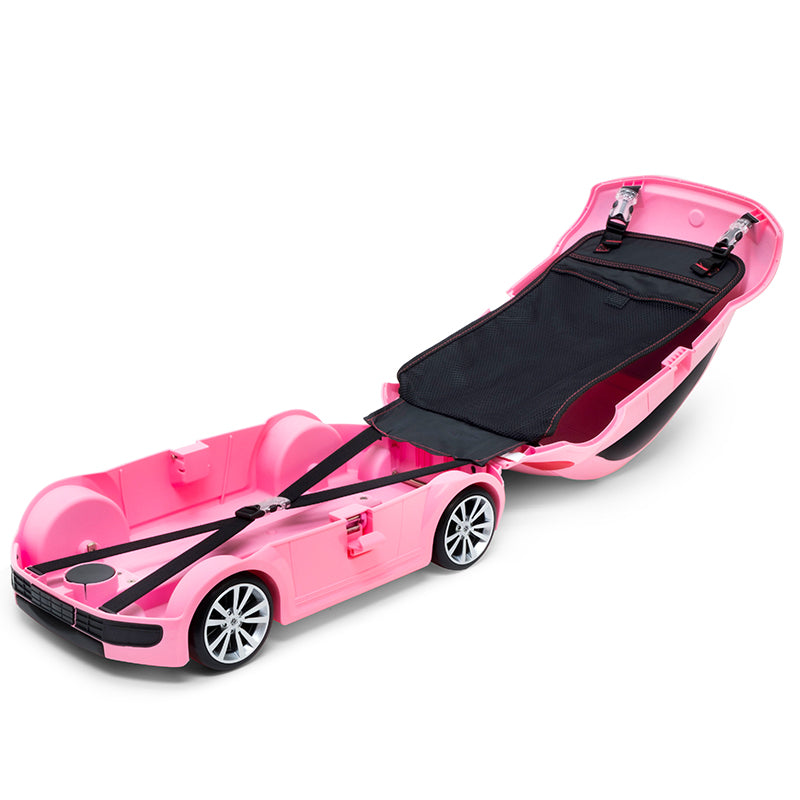 Volkswagen Beetle Kids Ride-On Suitcase Pink– Officially Licensed