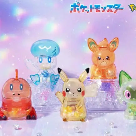 Bandai Pokémon Crystal Coat Figure – Series 5 (Random Box)