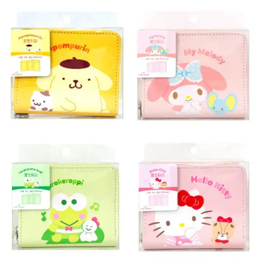 Sanrio Characters illust Multi Wallet Purse, Card Holders