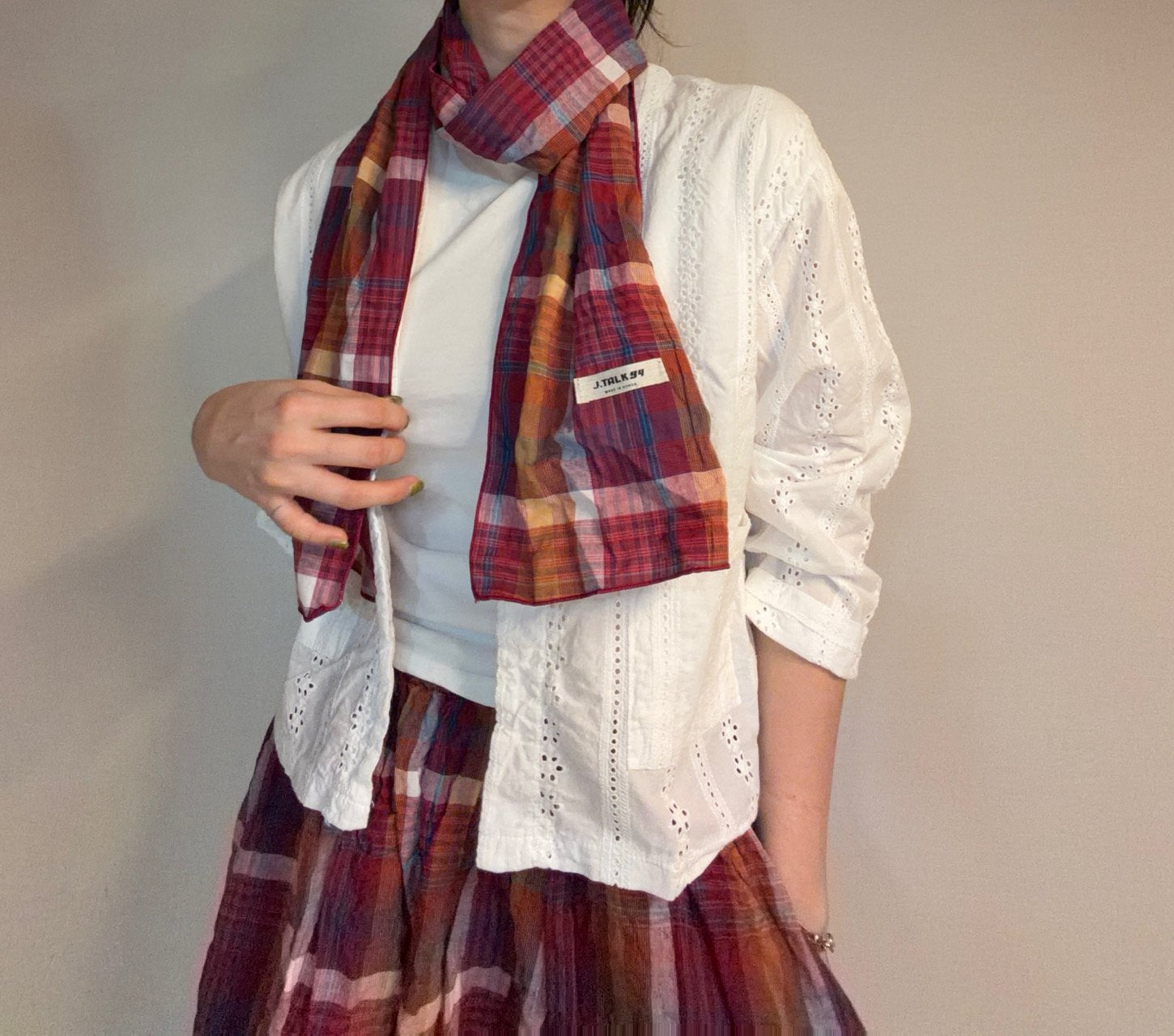 Soft Breeze Cotton Lace Open Cardigan