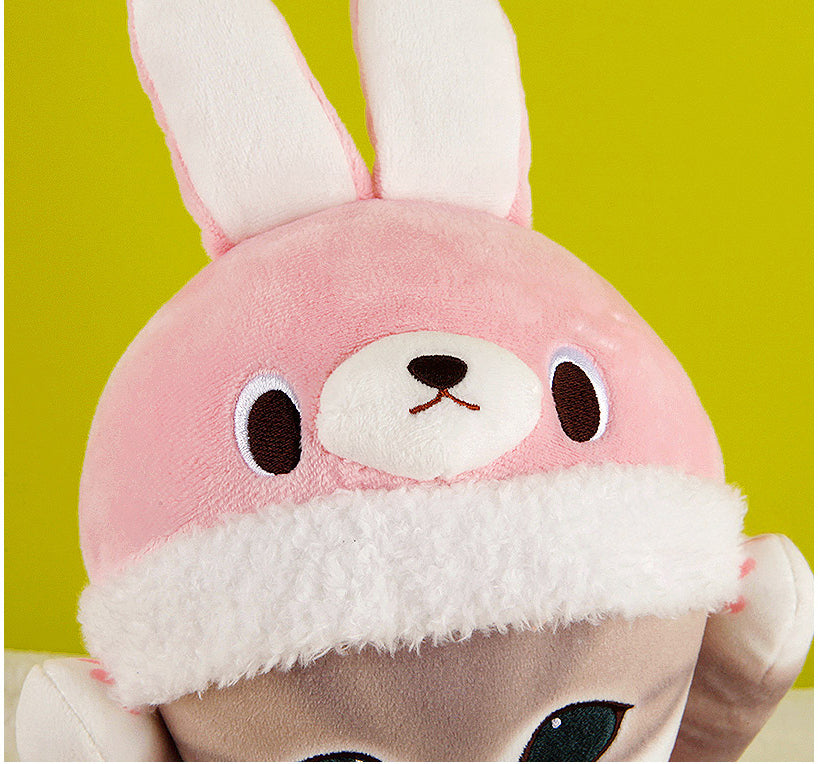 Mofusand Animal Hoodie BIG Plush Doll 35cm Tiger Bunny random