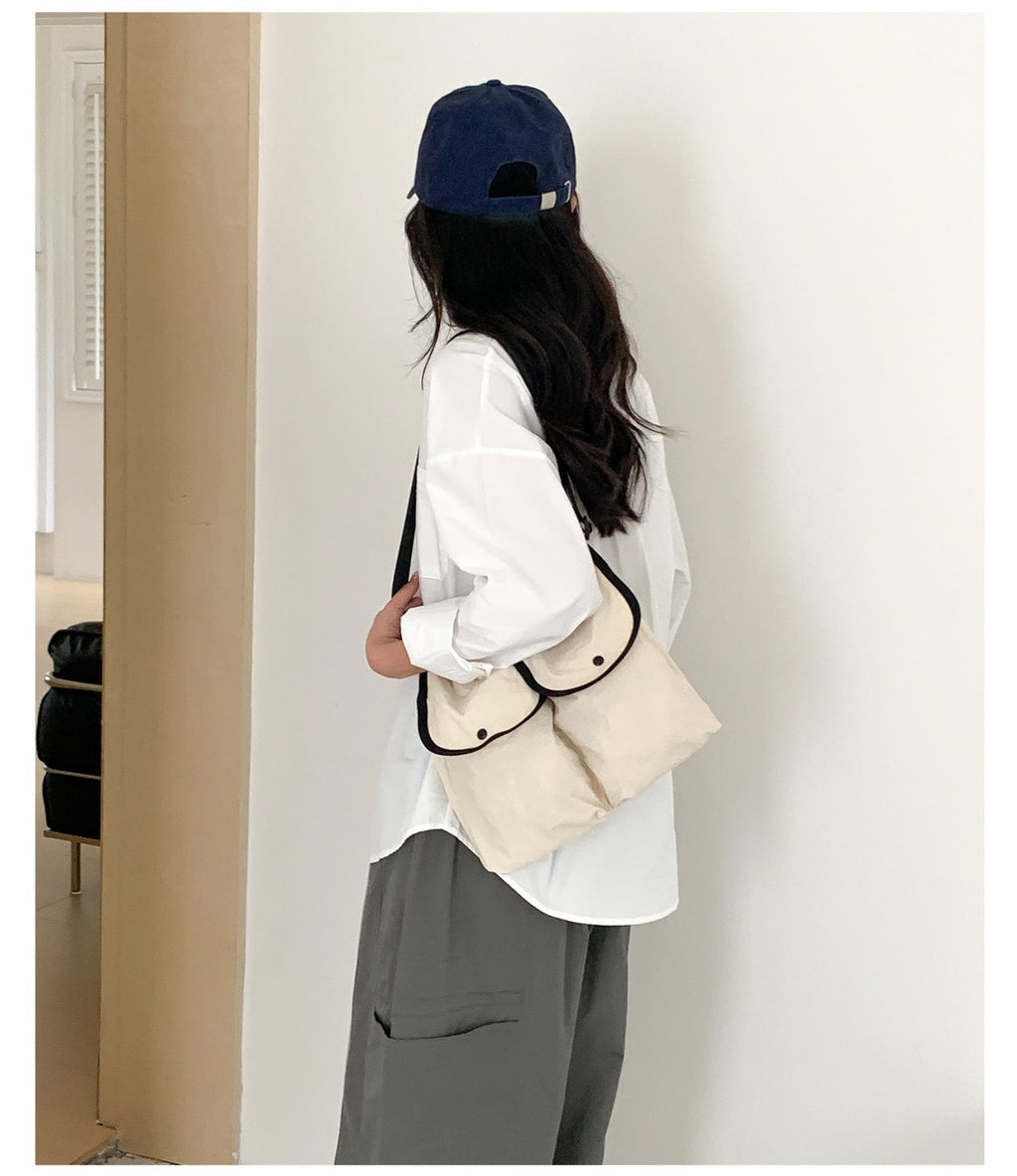 Urban Pocket Nylon Crossbody Bag - Luckyplanetusa