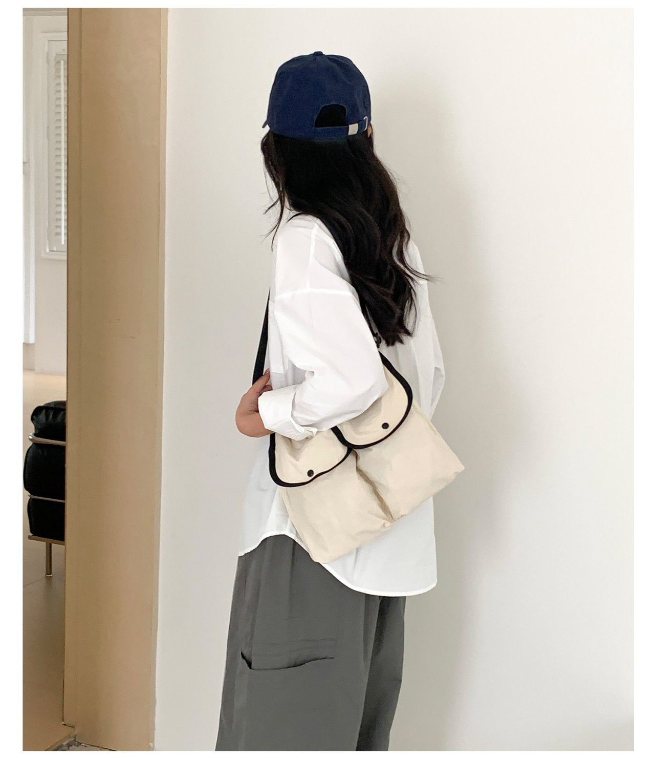 Urban Pocket Nylon Crossbody Bag - Luckyplanetusa