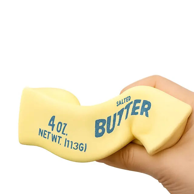 Butter Stress Ball – Soft & Slow-Rebound Squishy Toy - Luckyplanetusa