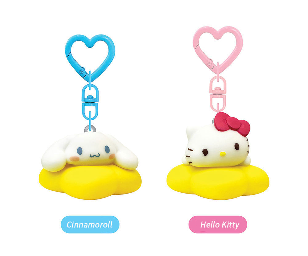 Sanrio Characters Glowing Star Cloud Figure Keyring (6 types)