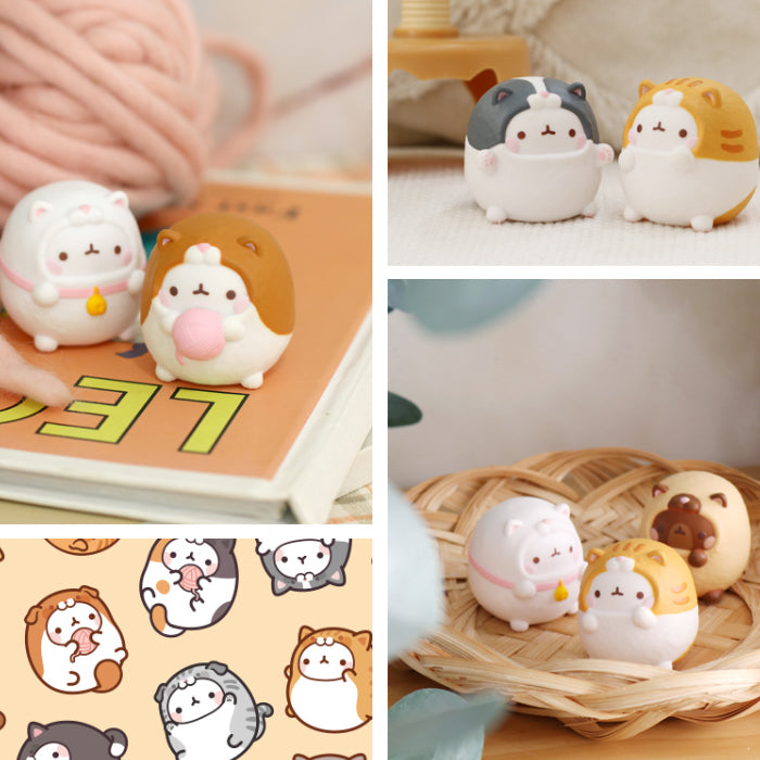 Molang Meow Meow Figure Blind Box (6 Types) ver.2