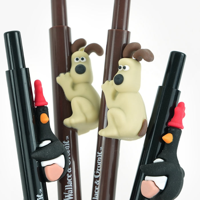 Wallace & Gromit Hug Pen – Gromit / Feathers McGraw