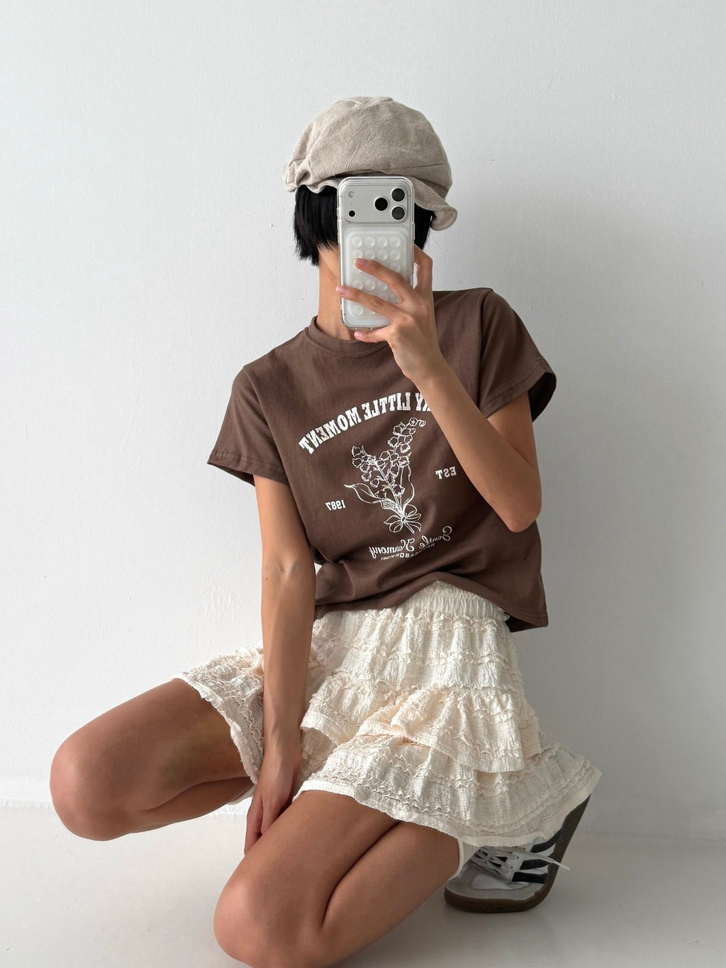 Gentle Harmony Crop Tee - Luckyplanetusa