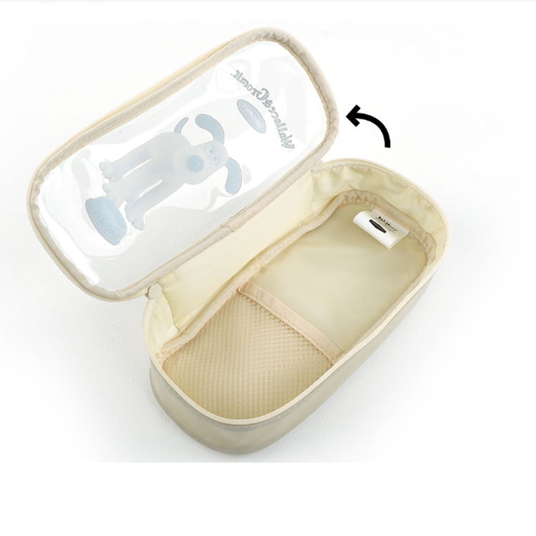 Wallace & Gromit Multi Zip PVC Pouch – Gromit / Feathers McGraw