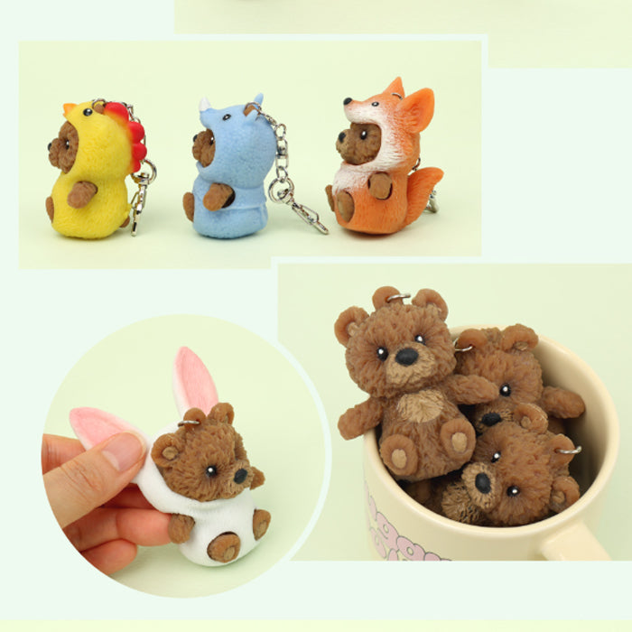 Bear Lala Friends Club Dress Up Keyring Series Vol.2(Blind Box)