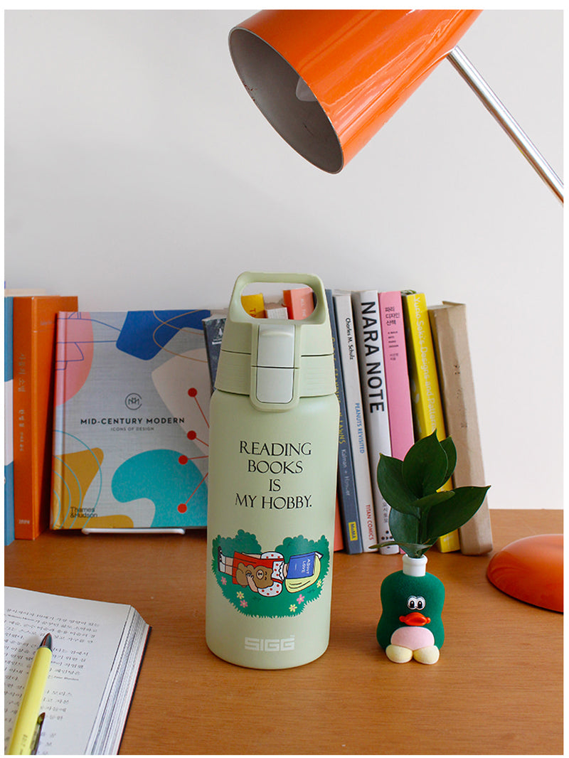 SIGG On-the-Go Tumbler Hobby 1537 Design printed in Korea