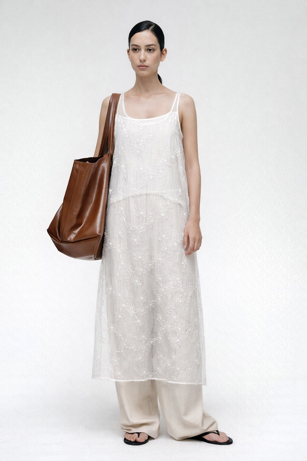 Ethereal Lace Layered Slip Dress - Luckyplanetusa