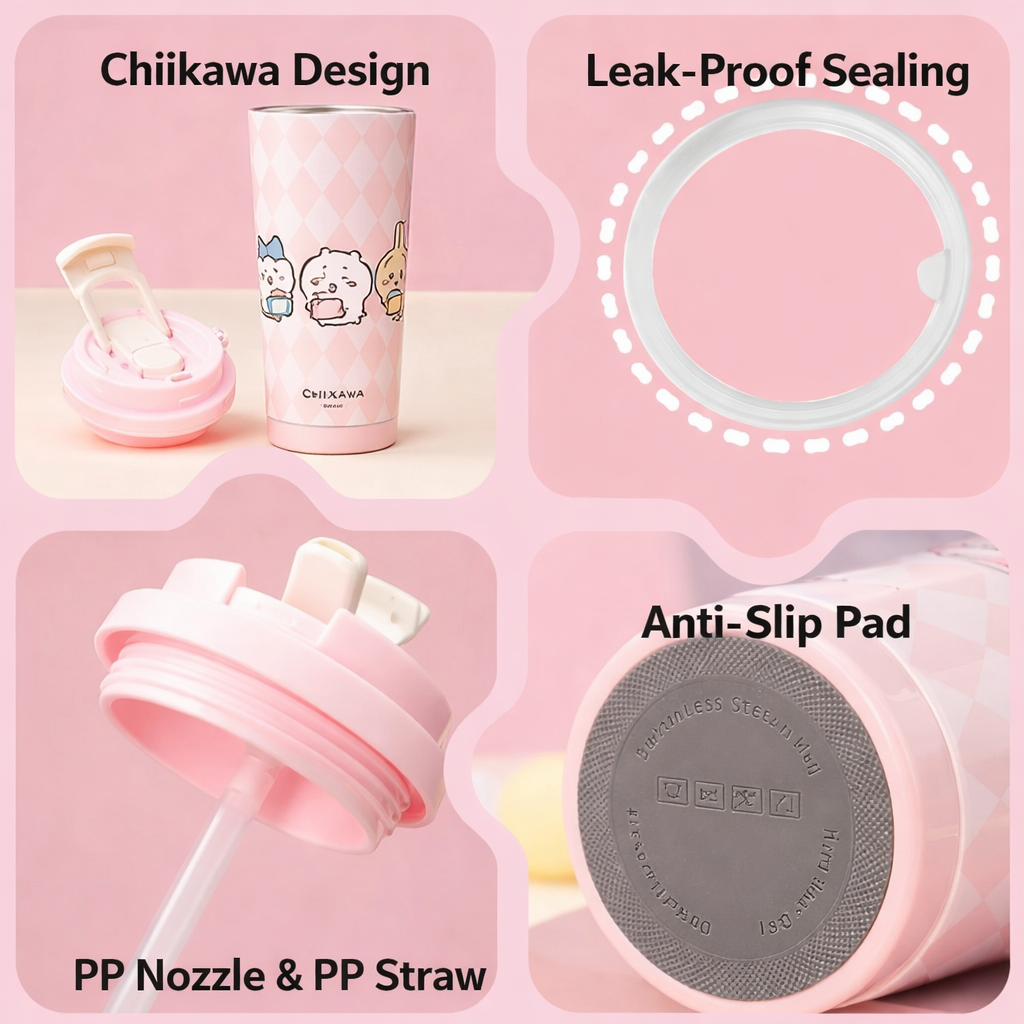 Chiikawa Premium Tumbler 520ml - Luckyplanetusa