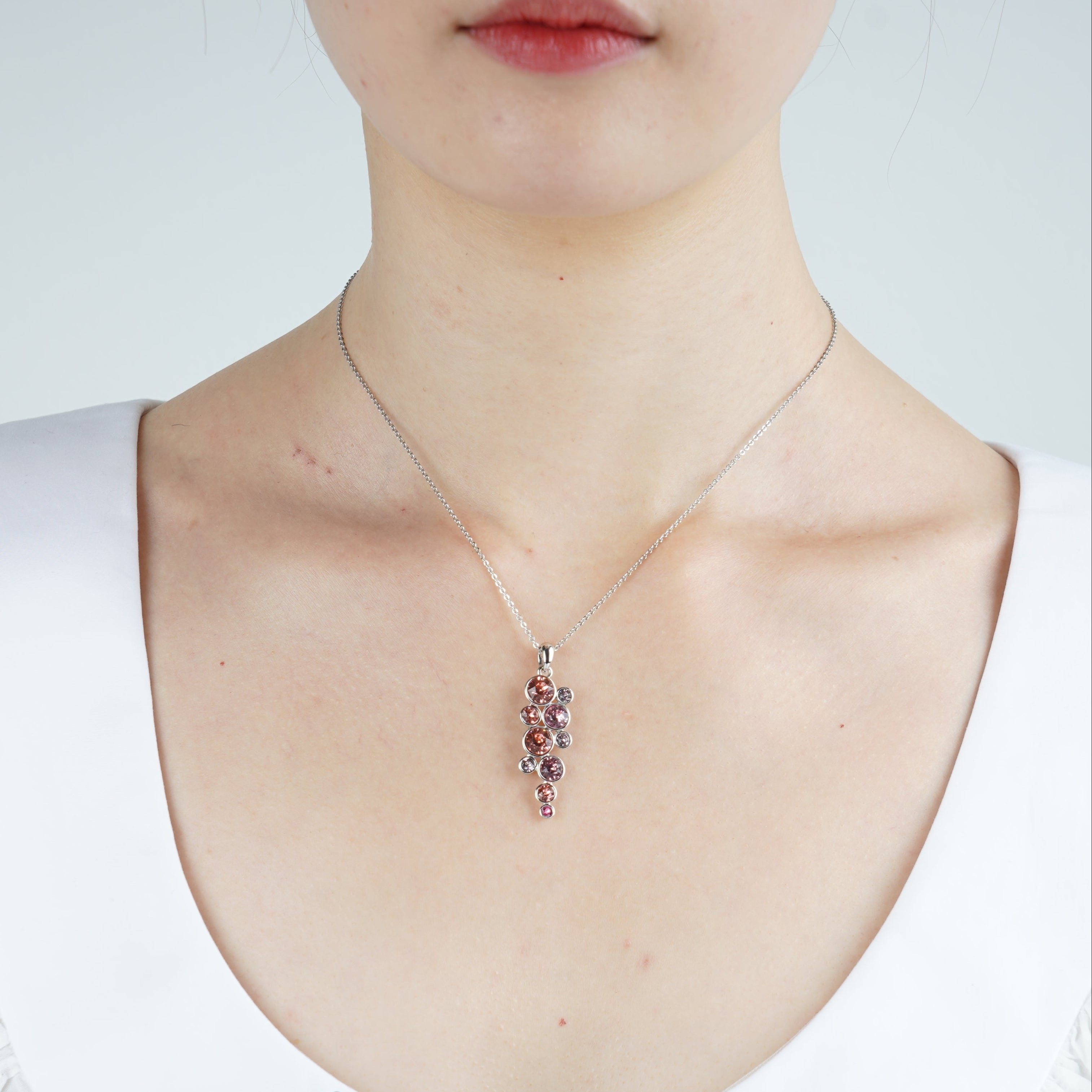 Swarovski Crystal Gradient Necklace