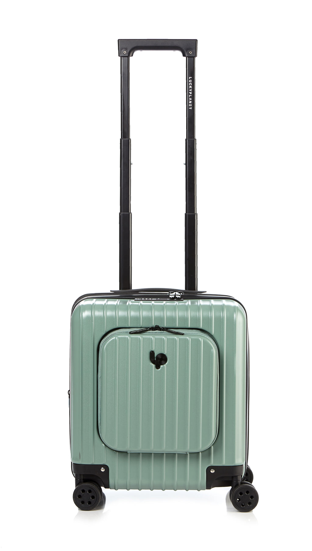 Go Beyond 17" Carry-On Olive Green Expendable Zipper