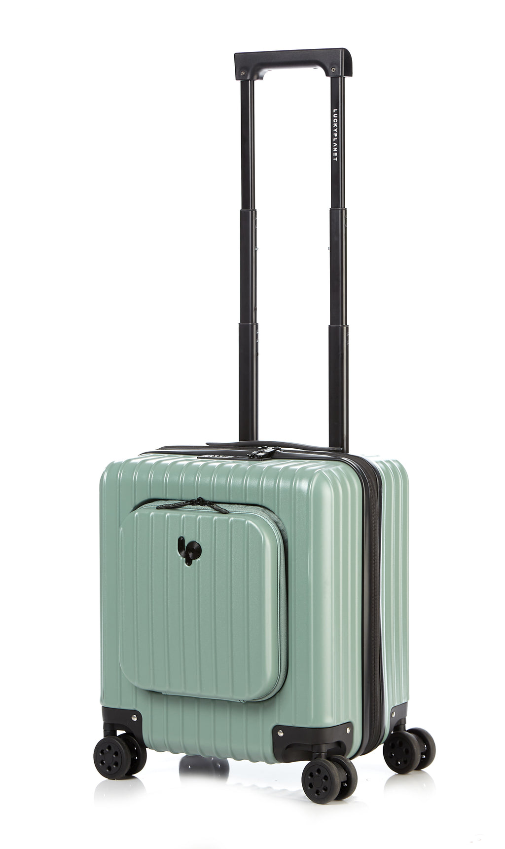 Go Beyond 17" Carry-On Olive Green Expendable Zipper