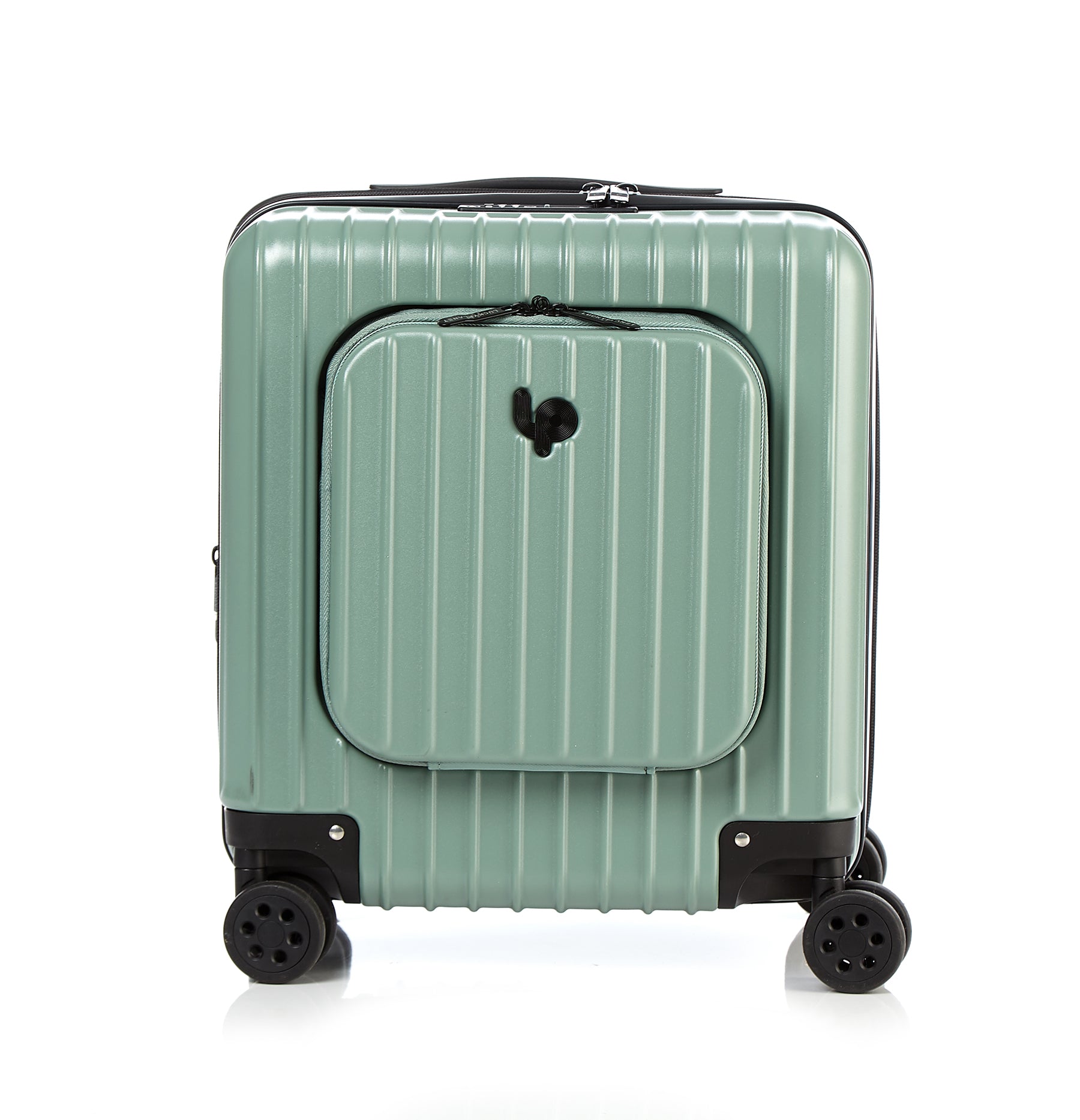 Go Beyond 17" Carry-On Olive Green Expendable Zipper