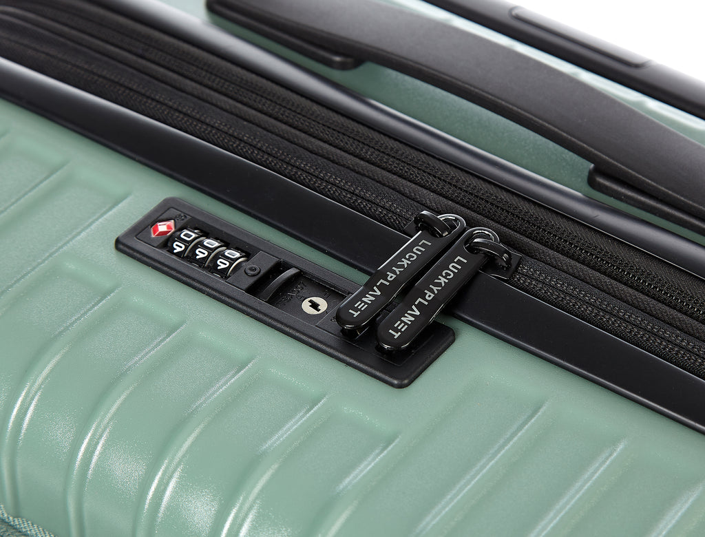 Go Beyond 17" Carry-On Olive Green Expendable Zipper