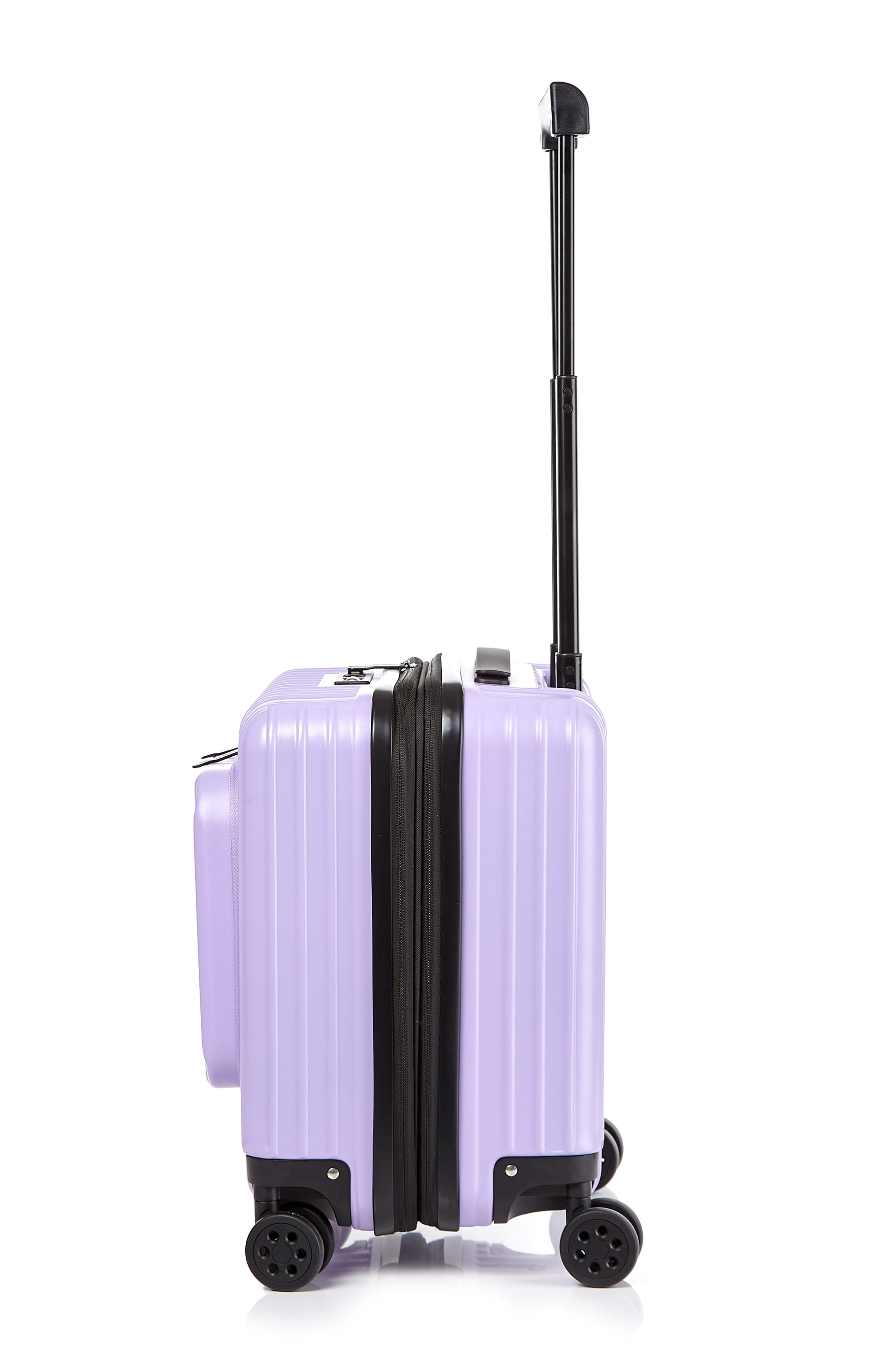 Go Beyond 17" Carry-On Purple Expendable Zipper
