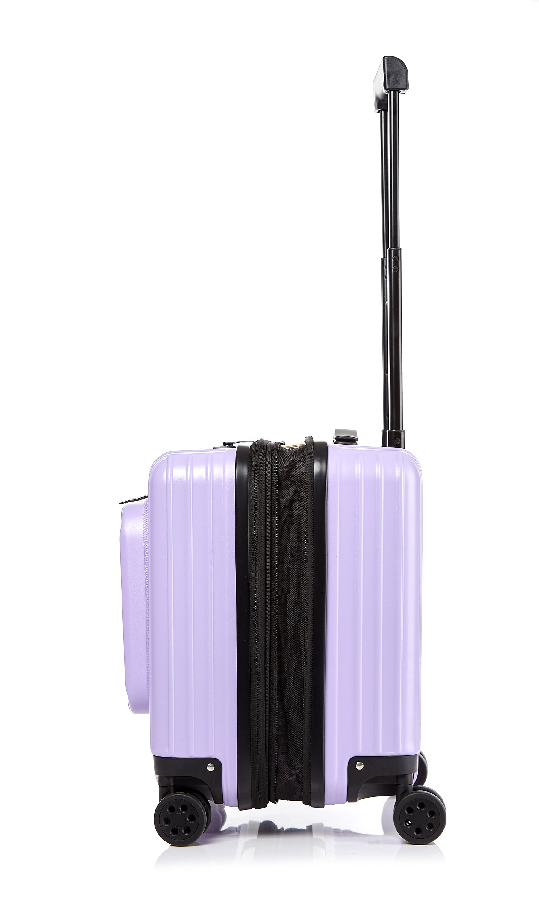 Go Beyond 17" Carry-On Purple Expendable Zipper