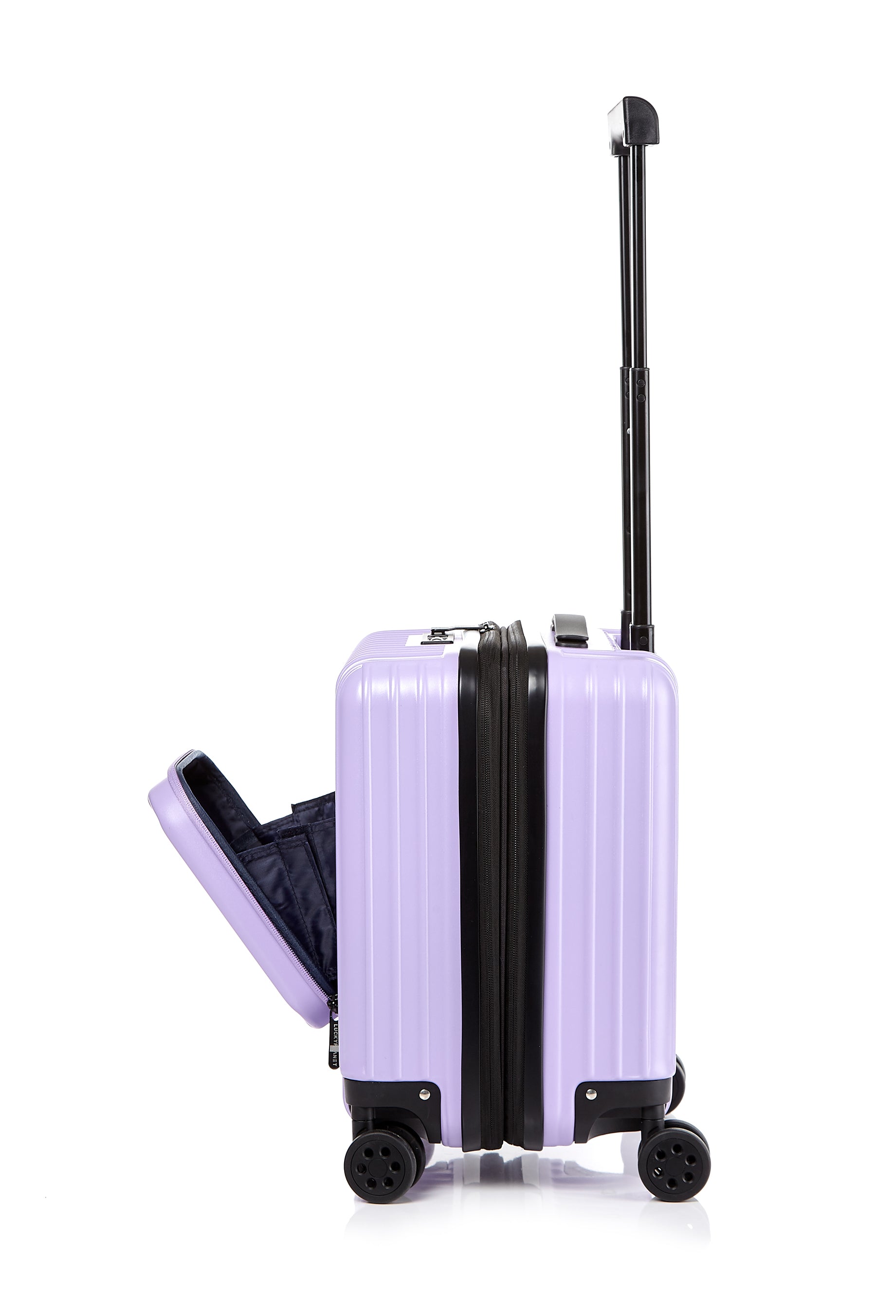 Go Beyond 17" Carry-On Purple Expendable Zipper