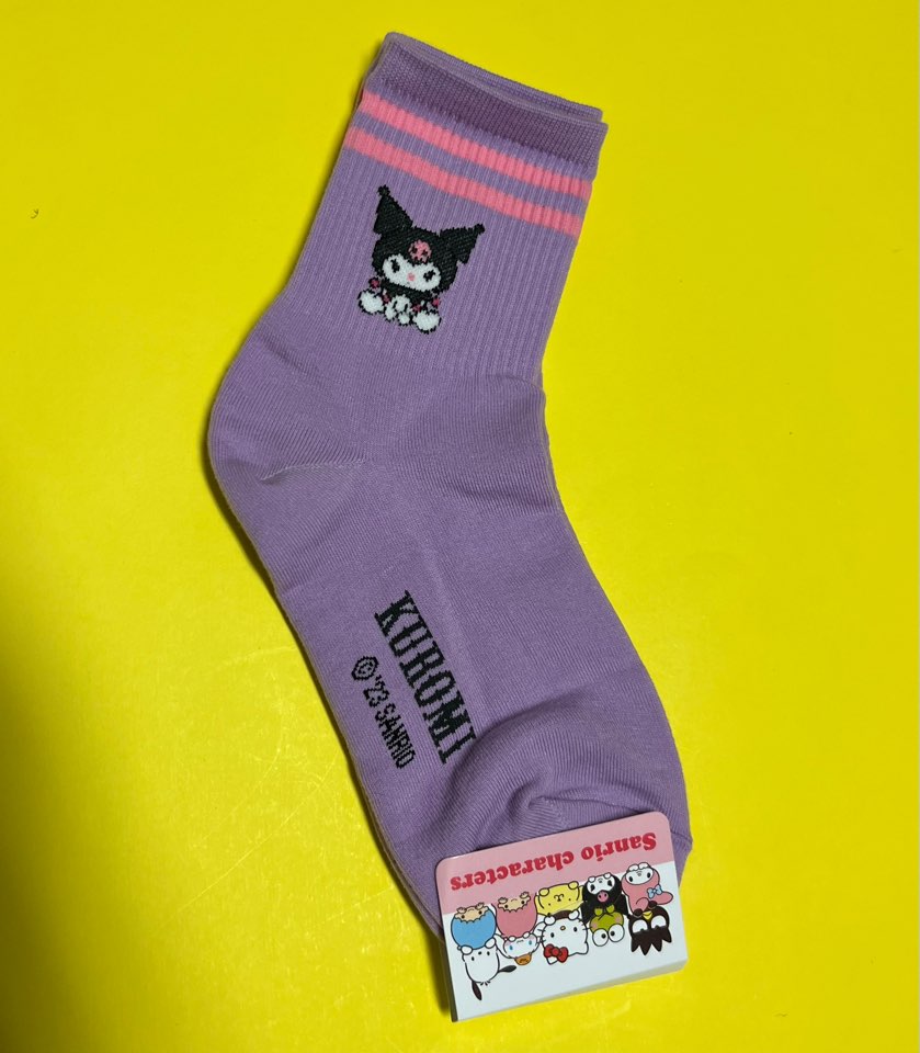 NEW Sanrio Cotton Ankle 2 line Soft Socks