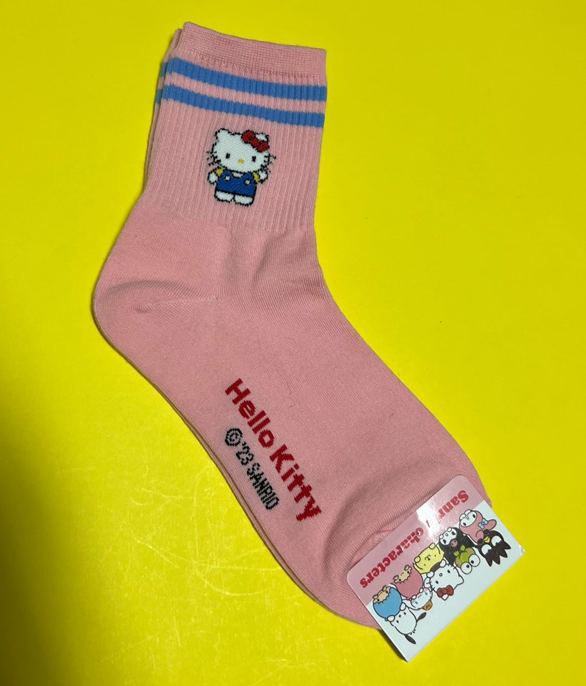 NEW Sanrio Cotton Ankle 2 line Soft Socks