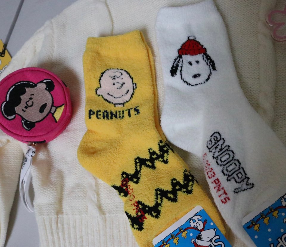 Snoopy COZY warm Sleeping Socks- ULTRA SOFT