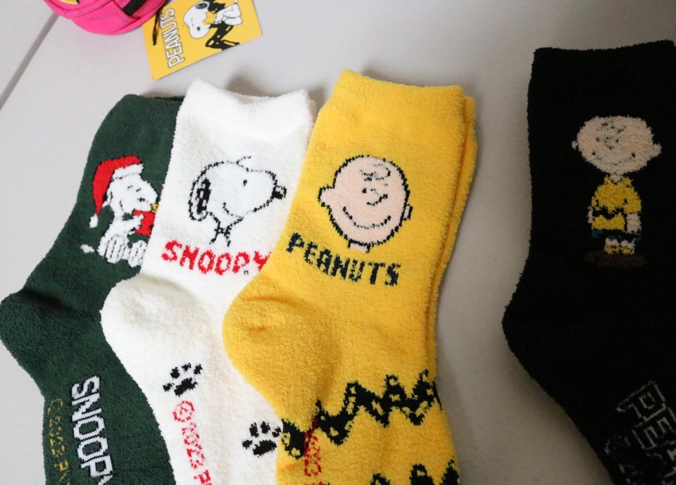 Snoopy COZY warm Sleeping Socks- ULTRA SOFT