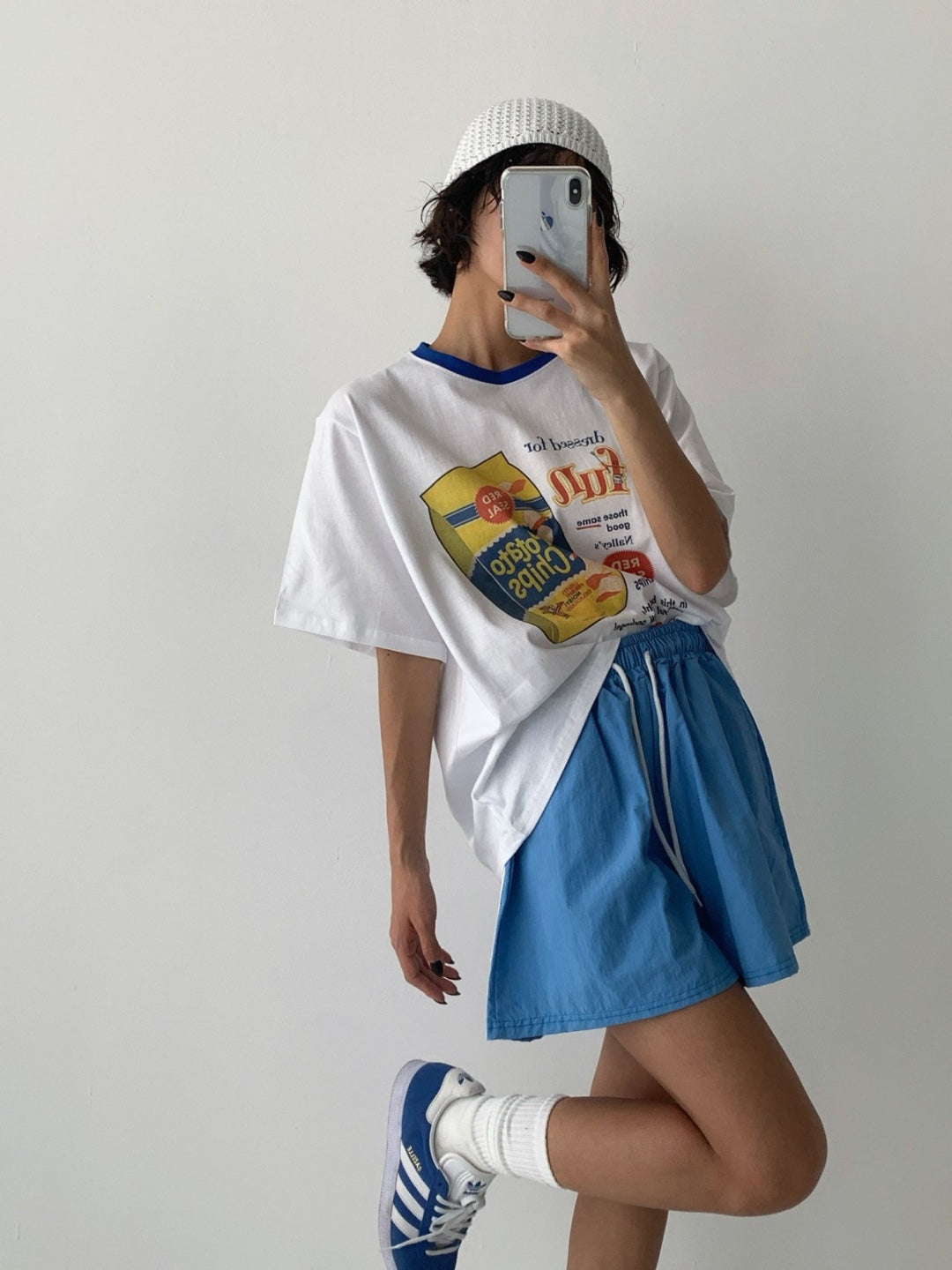 Vintage Snack Graphic Ringer T-Shirt - Luckyplanetusa