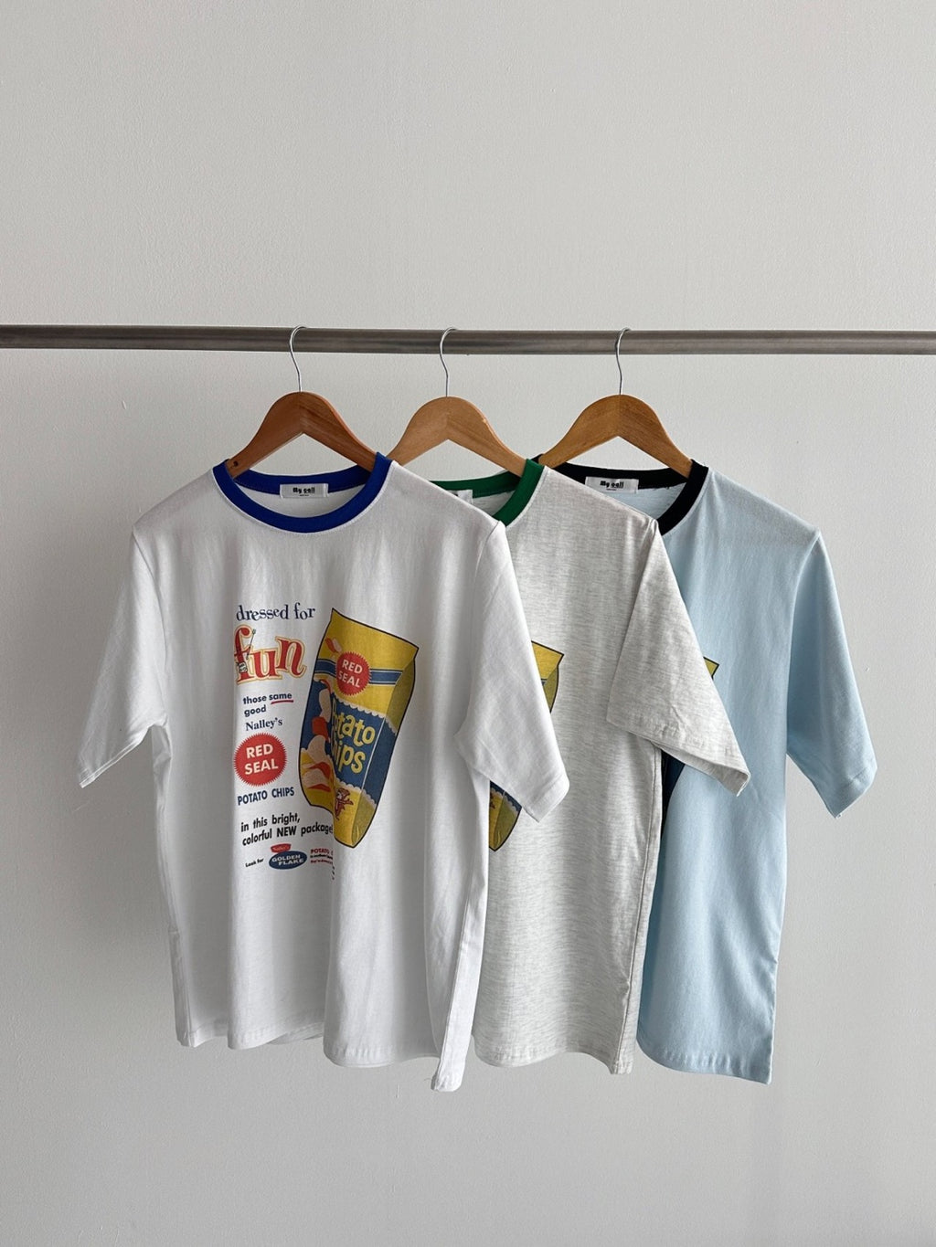 Vintage Snack Graphic Ringer T-Shirt - Luckyplanetusa