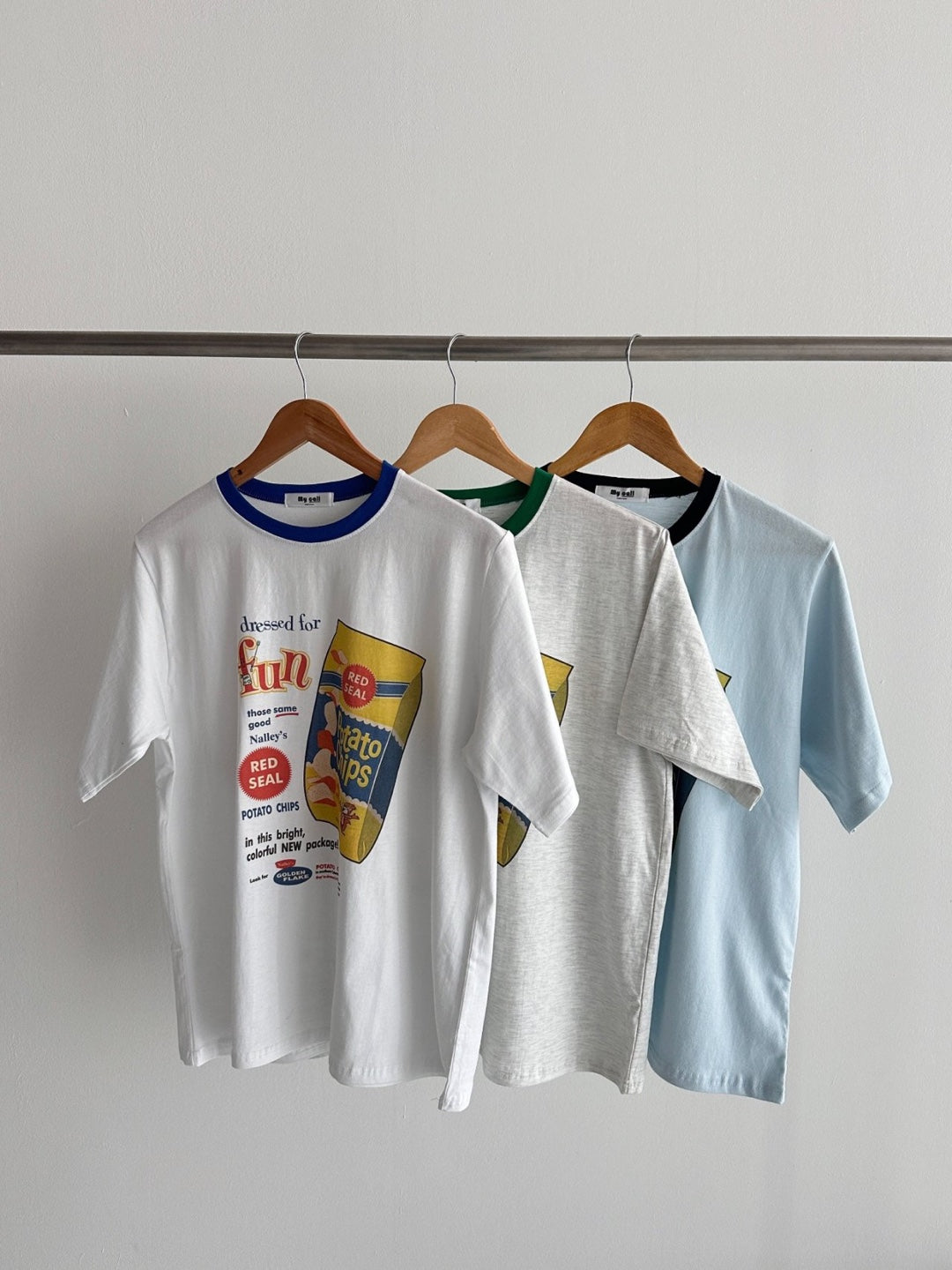 Vintage Snack Graphic Ringer T-Shirt - Luckyplanetusa