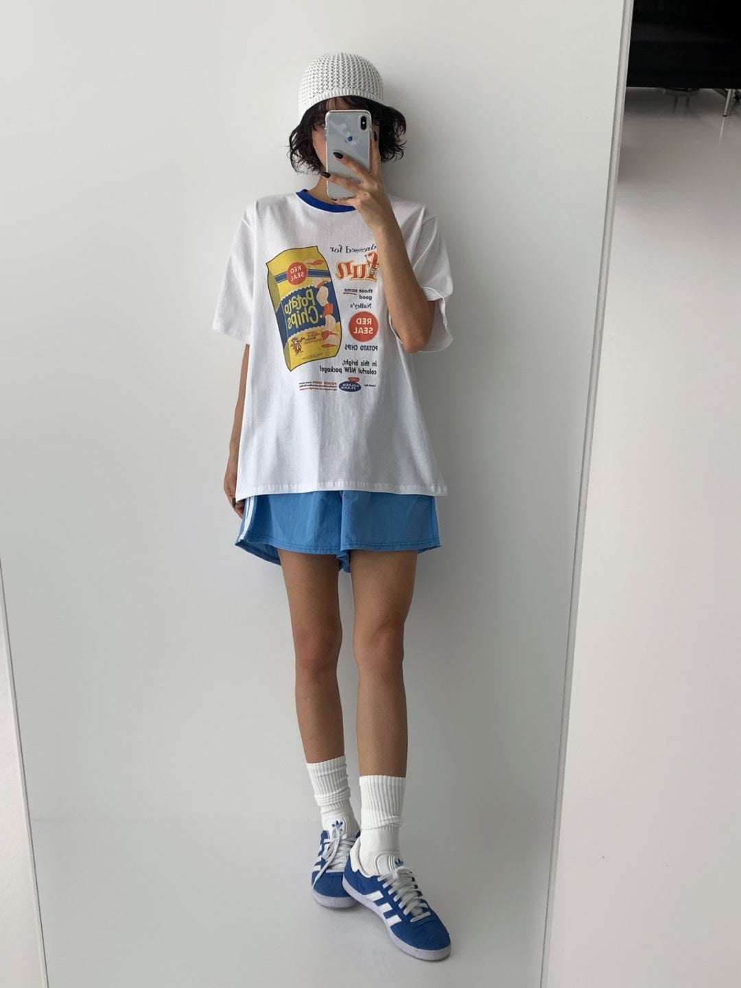 Vintage Snack Graphic Ringer T-Shirt - Luckyplanetusa