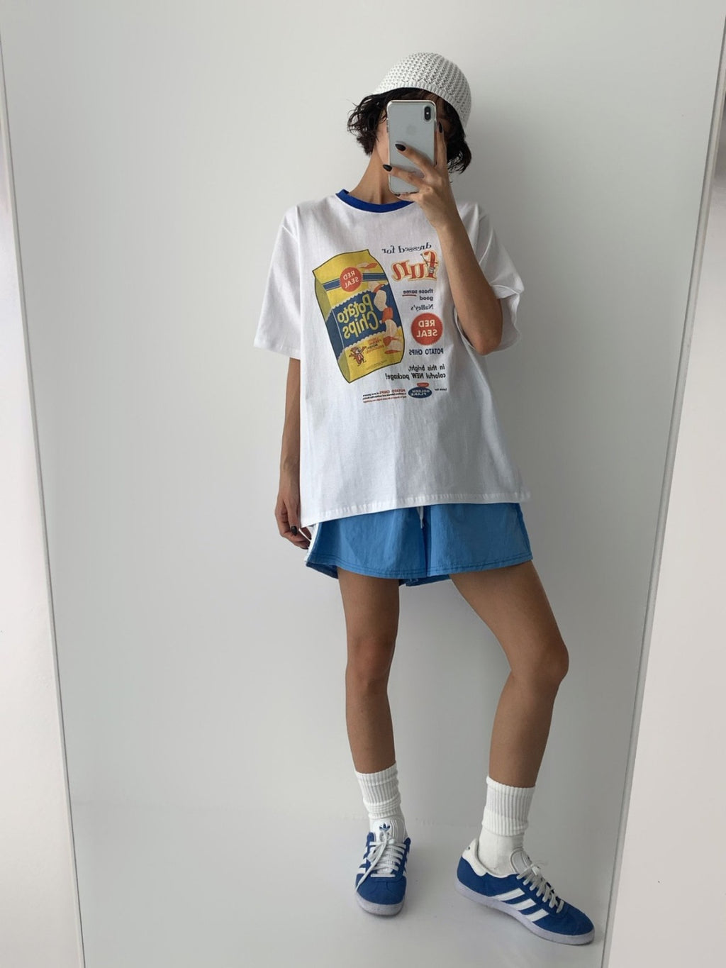 Vintage Snack Graphic Ringer T-Shirt - Luckyplanetusa