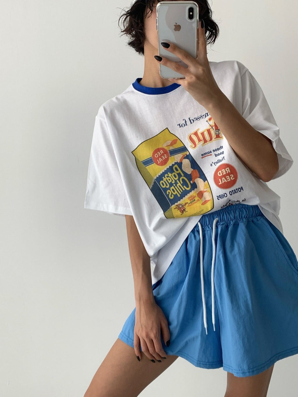 Vintage Snack Graphic Ringer T-Shirt - Luckyplanetusa