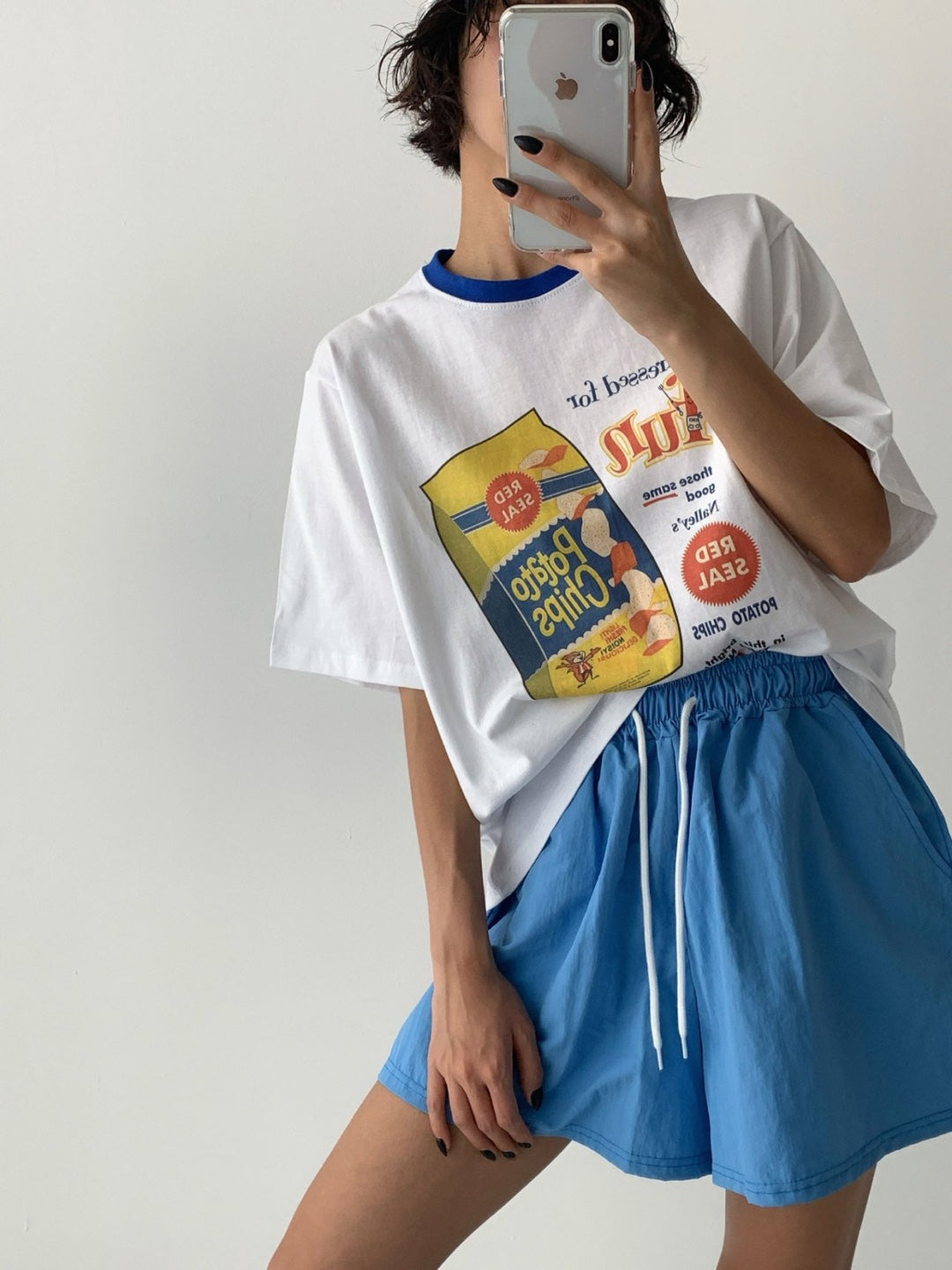 Vintage Snack Graphic Ringer T-Shirt - Luckyplanetusa
