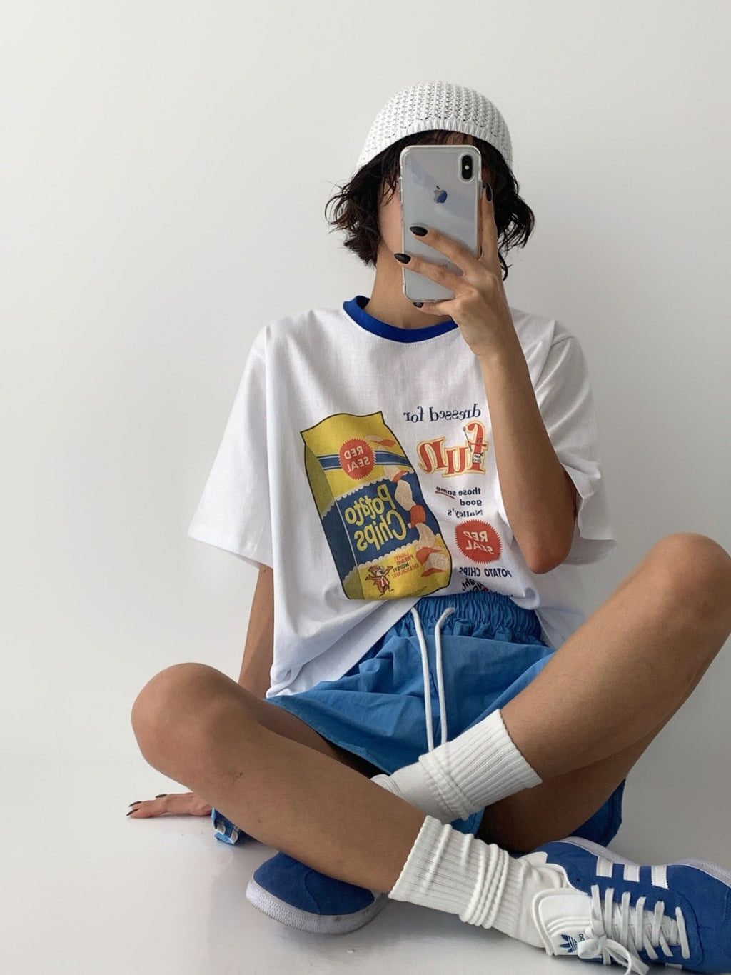 Vintage Snack Graphic Ringer T-Shirt - Luckyplanetusa
