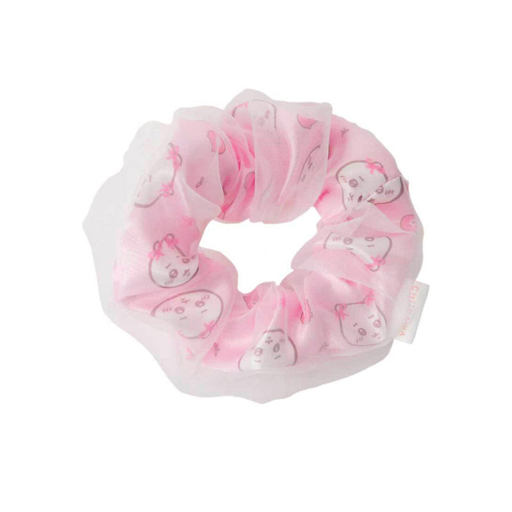 Chiikawa Character Mesh Scrunchie – 3 Styles