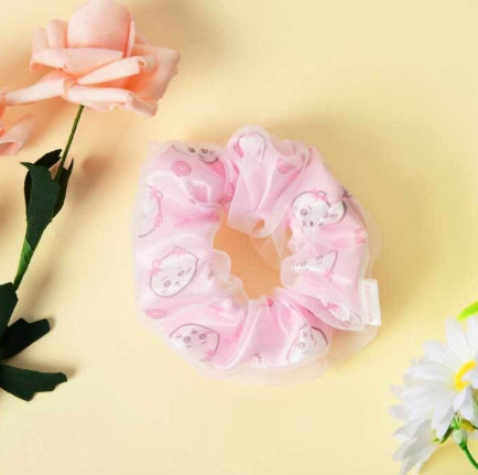 Chiikawa Character Mesh Scrunchie – 3 Styles